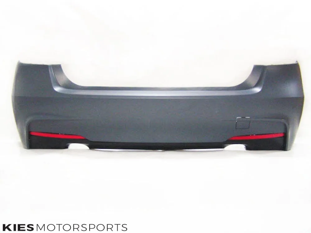 Kies Motorsports 2012-2018 BMW 3 Series (F30) M Sport Style Rear Bumper Conversion