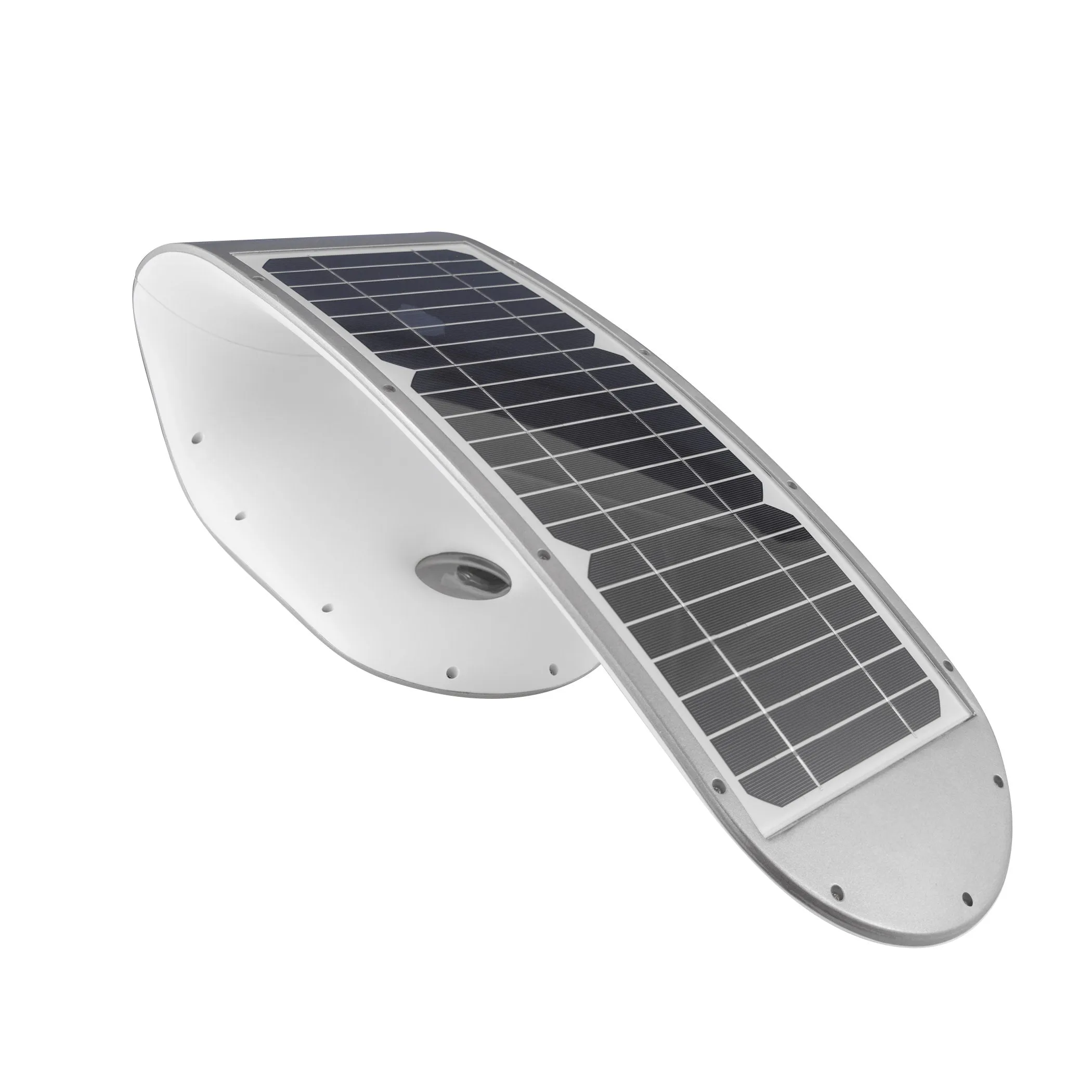 LED Solar Street Light with Solar Panels - 3,000 LUMENS - CURVED