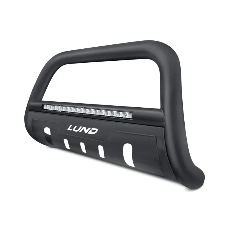 Lund Nudge Bull Bar with 20" LED Light for RAM 1500 DT Crew Cab | Black