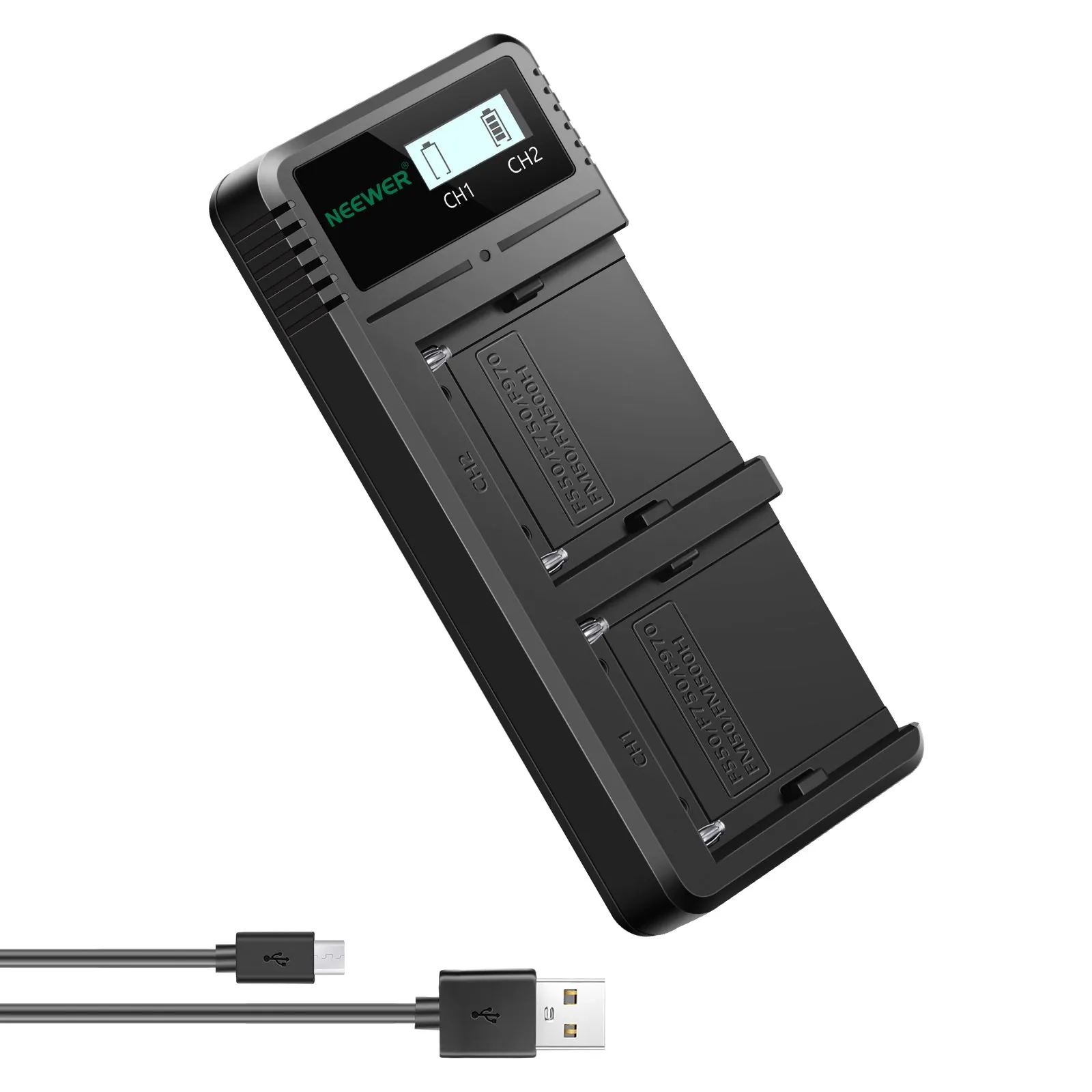 NEEWER Sony NP-F Dual USB Battery Charger