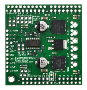 Pololu Dual MC33926 Motor Driver Shield for Arduino