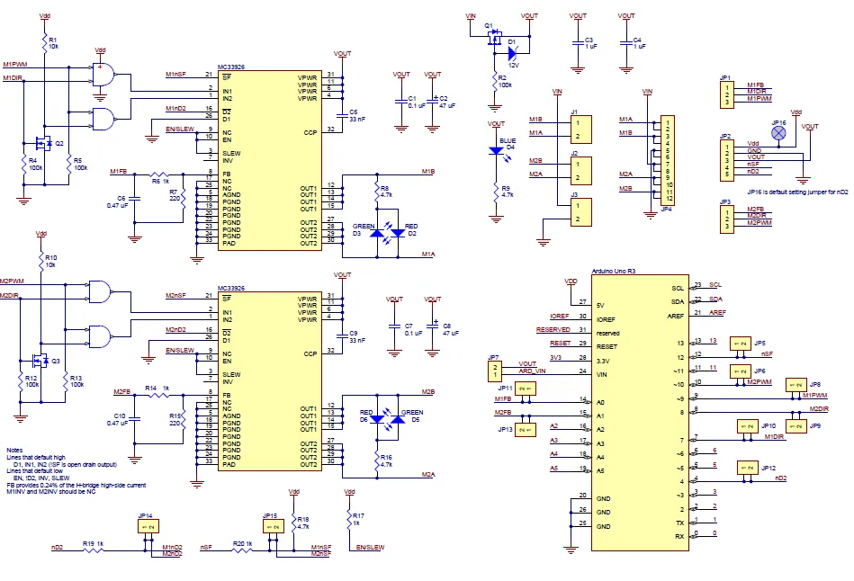 Pololu Dual MC33926 Motor Driver Shield for Arduino