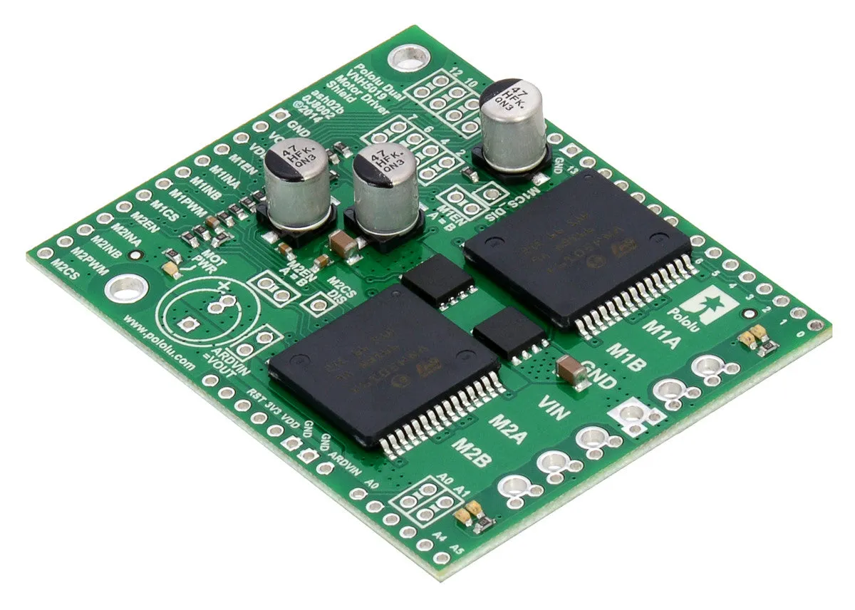 Pololu Dual VNH5019 Motor Driver Shield for Arduino