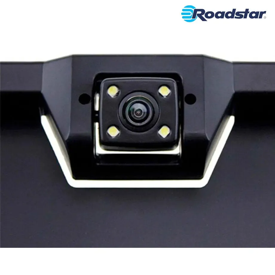 Roadstar Universal Number Plate Rear View Camera With Parking Sensors