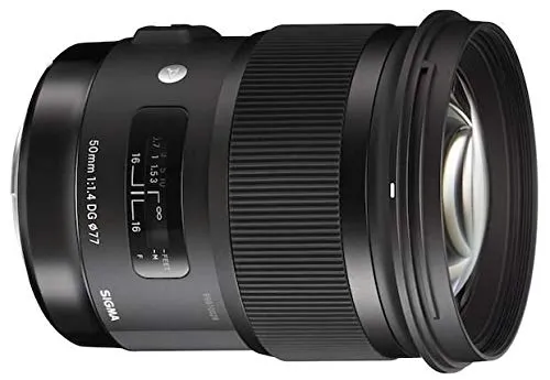 Sigma 311965 50mm F1.4 DG HSM | A For Sony SE , Black