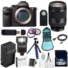 Sony Alpha a7R II Mirrorless Digital Camera (International Model)   Sony FE 24-240mm f/3.5-6.3 OSS Lens   72mm Filters Advanced Bundle