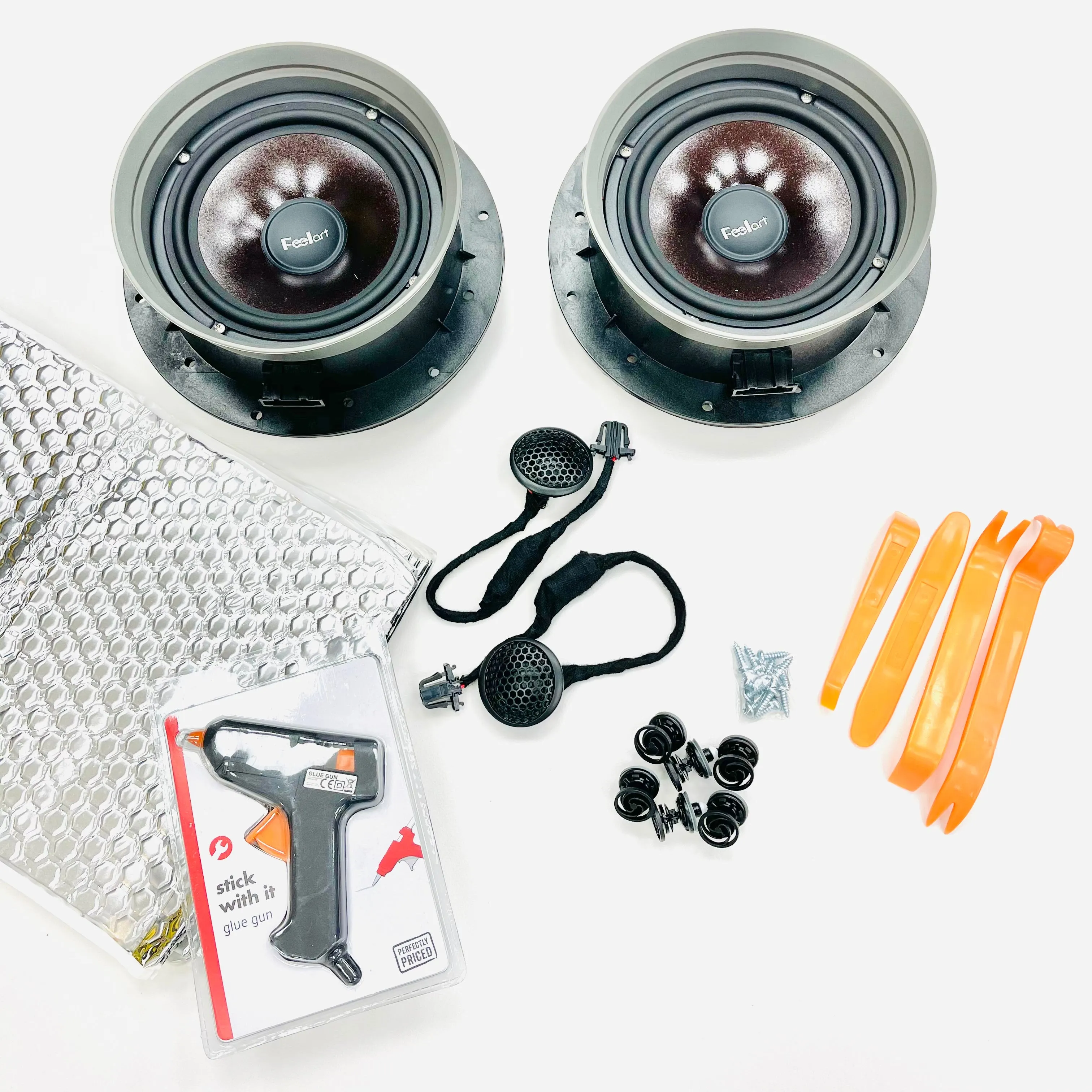 T6 RCD360   headunit / JBL plug & play speaker kit