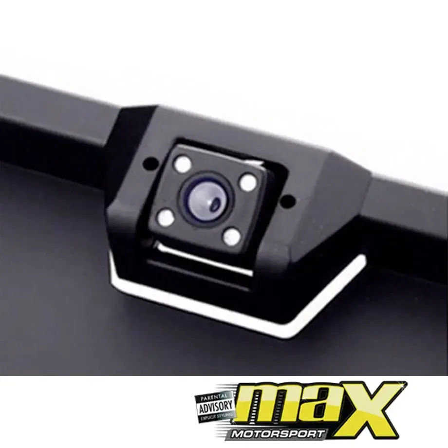 Targa Universal Number Plate Rear View Camera With Parking Sensors