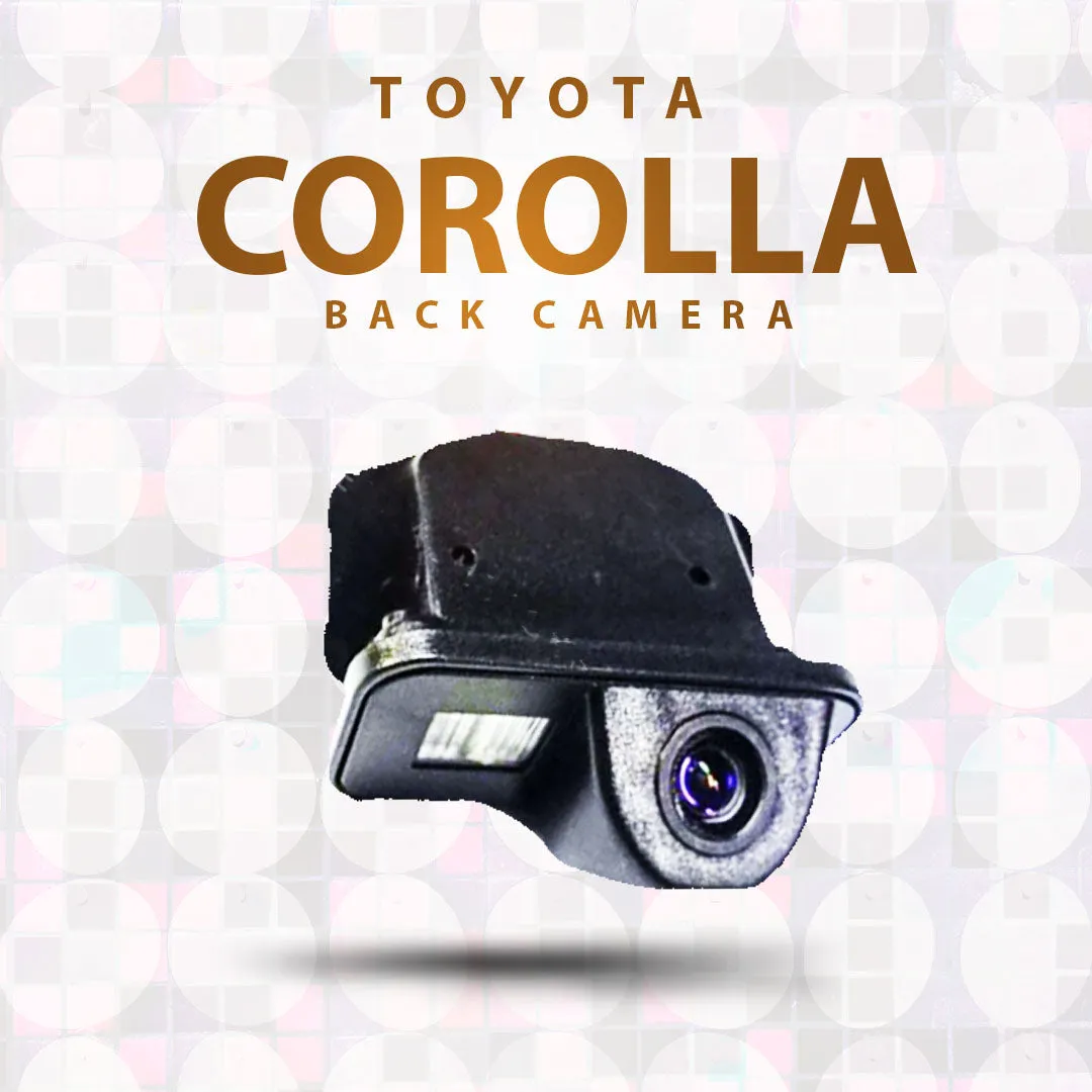 Toyota Corolla Back Camera - Model 2012-2014 - Car Parking Camera | Security Camera | Back Guide Line Parking Backup Camera