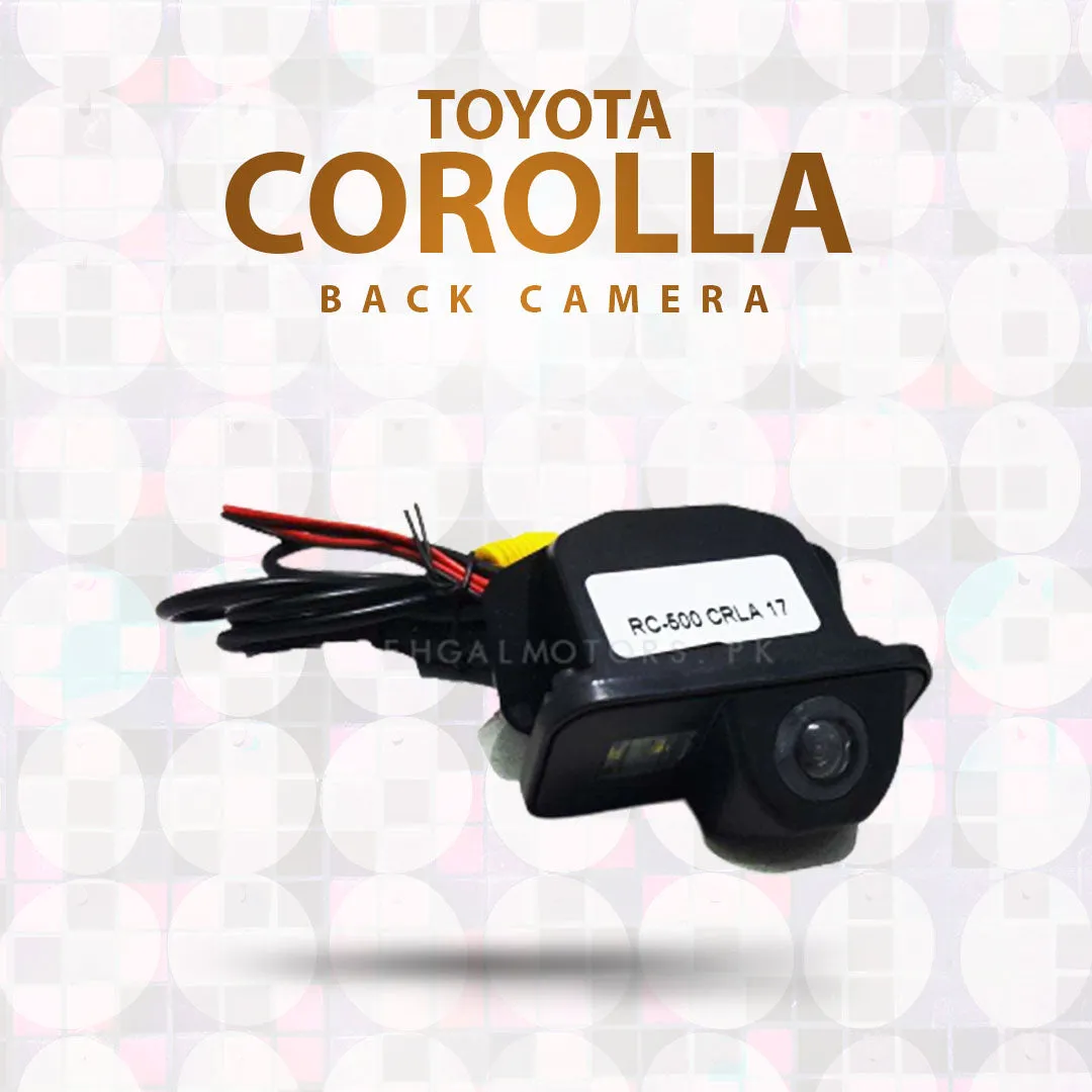 Toyota Corolla Back Camera - Model 2014-2021 - Car Parking Camera | Security Camera | Back Guide Line Parking Backup Camera