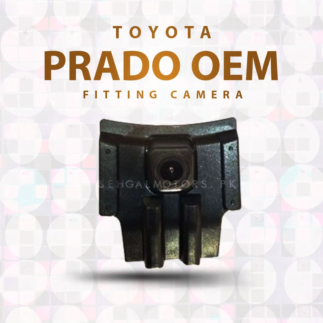 Toyota Prado OEM Genuine Fitting Camera - Model 2009-2022 - Car Parking Camera | Security Camera | Front Guide Line Parking Backup Camera