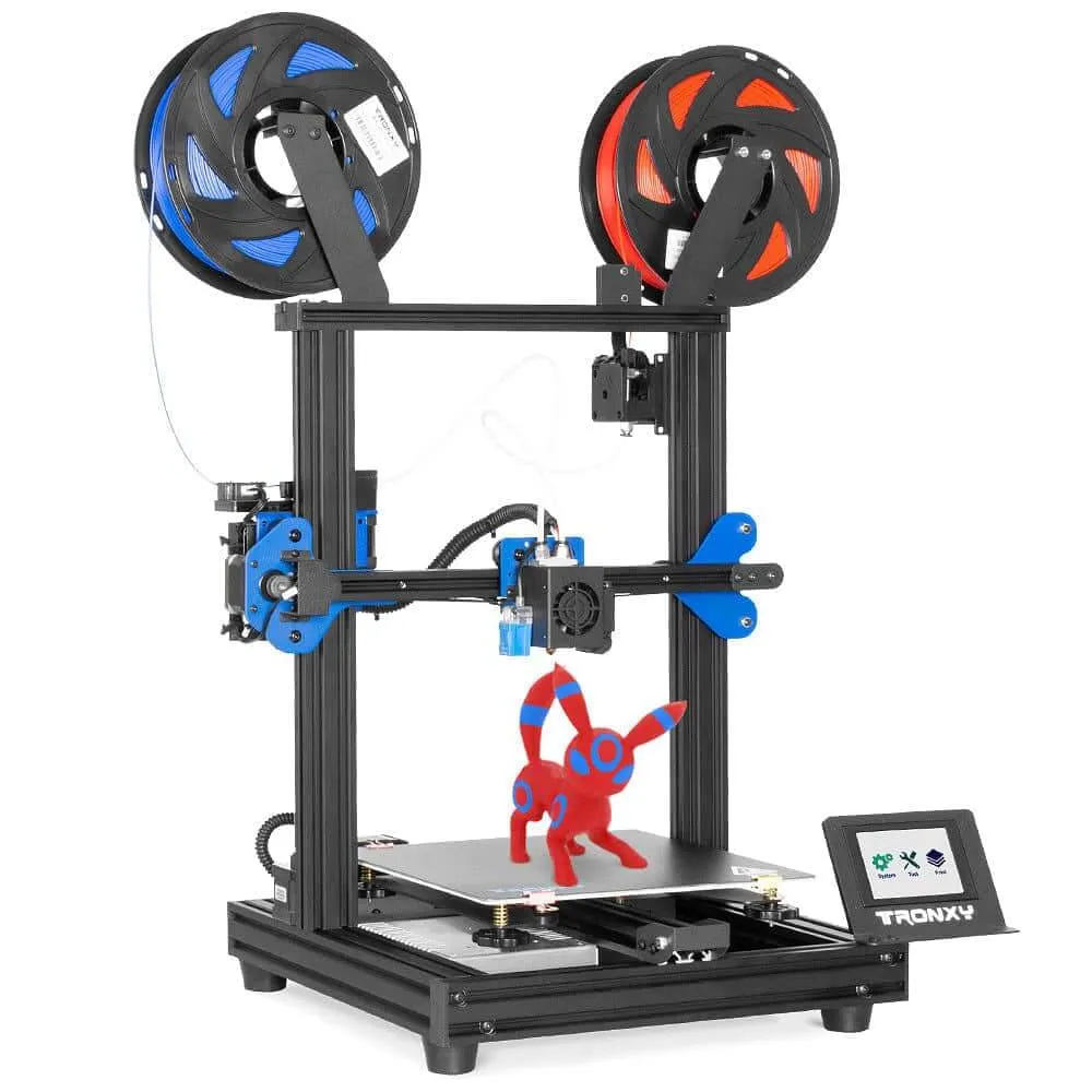 Tronxy XY-2 Pro 2E Dual Color 3D Printer Kit Print Size 255x255x245mm