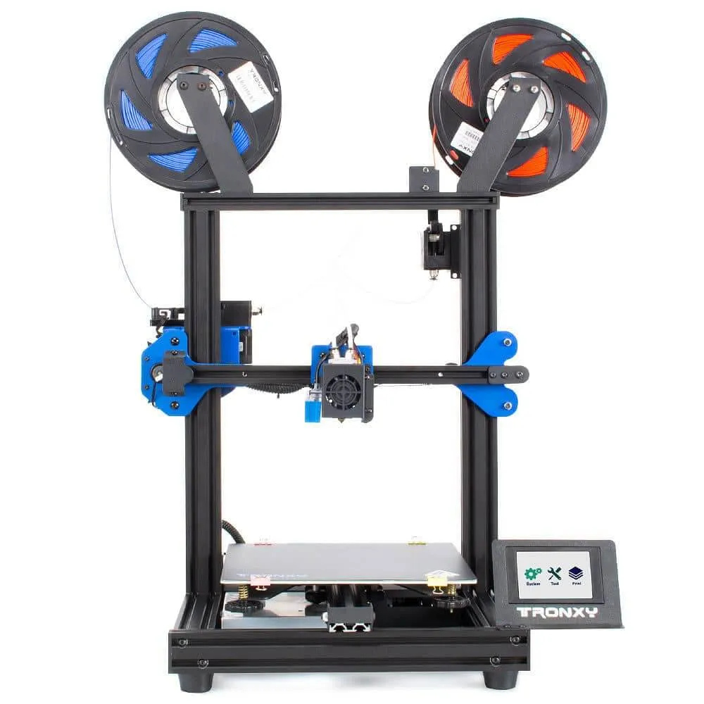 Tronxy XY-2 Pro 2E Dual Color 3D Printer Kit Print Size 255x255x245mm