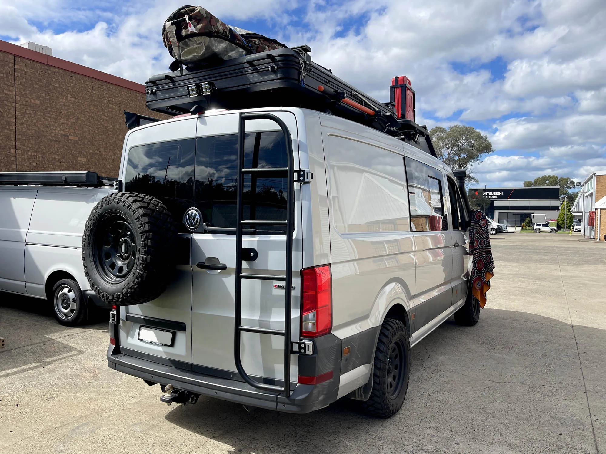 VW Crafter Rear Ladder 2018 onwards